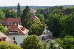 Foto mit Blick in die Parkstraße Lauta