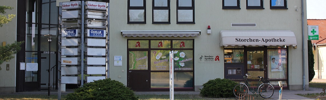 Storchenapotheke Lauta Foto: Christine Primpke Foto Apotheke Lauta