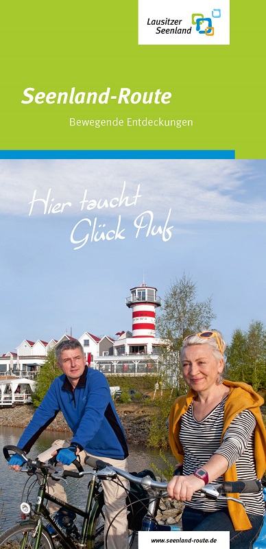 Foto Faltblatt Seenland-Route